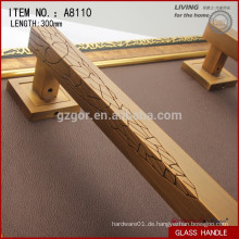 Hochwertige 400mm Holz / Glas Türgriff Hardware